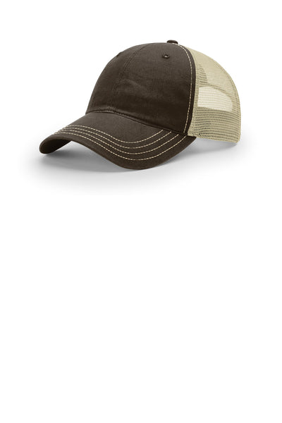 Custom Personalized Richardson Garment Washed Trucker 111