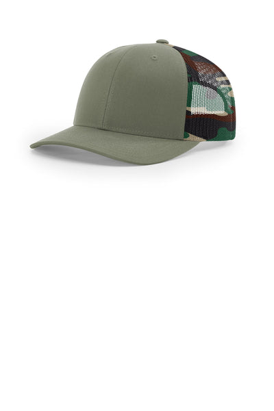 Custom Personalized Richardson Printed Mesh Trucker 112PM