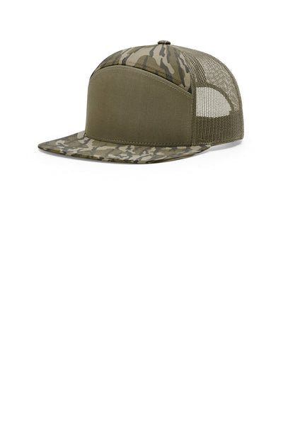 Custom Personalized Richardson Printed 7-Panel Trucker 168P