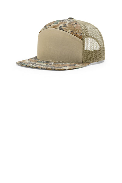 Custom Personalized Richardson Printed 7-Panel Trucker 168P