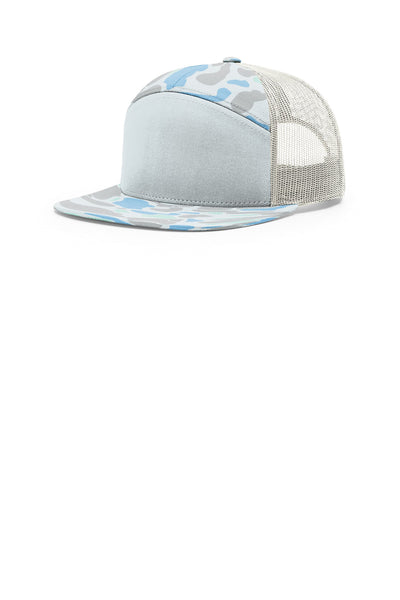 Custom Personalized Richardson Printed 7-Panel Trucker 168P