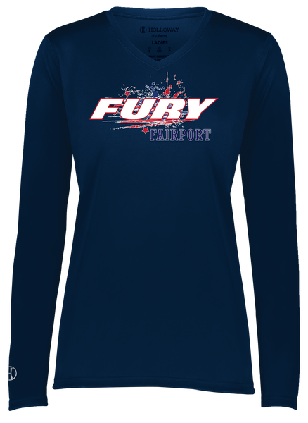 2024 FURY - Ladies Momentum Long Sleeve Tee - 222824