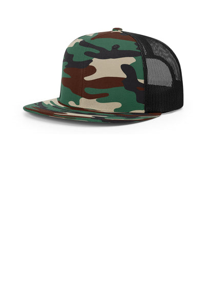 Custom Personalized Richardson Acrylic-Wool Blend Flatbill Trucker 511