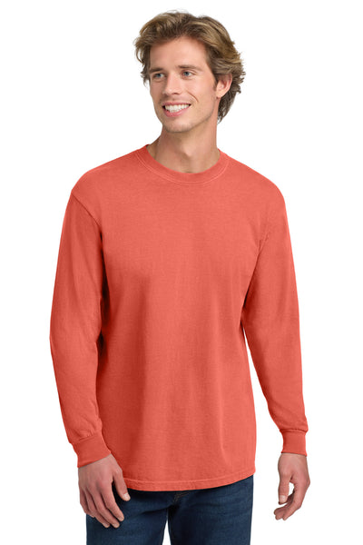 Custom Personalized COMFORT COLORS  ®  Heavyweight Ring Spun Long Sleeve Tee. 6014