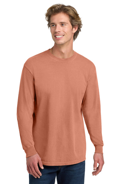 Custom Personalized COMFORT COLORS  ®  Heavyweight Ring Spun Long Sleeve Tee. 6014
