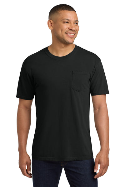 Custom Personalized COMFORT COLORS  ®  Heavyweight Ring Spun Pocket Tee. 6030