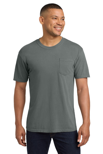 Custom Personalized COMFORT COLORS  ®  Heavyweight Ring Spun Pocket Tee. 6030