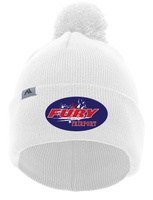 2024 FURY - Knit Fold Over Pom-Pom Beanie - 641K