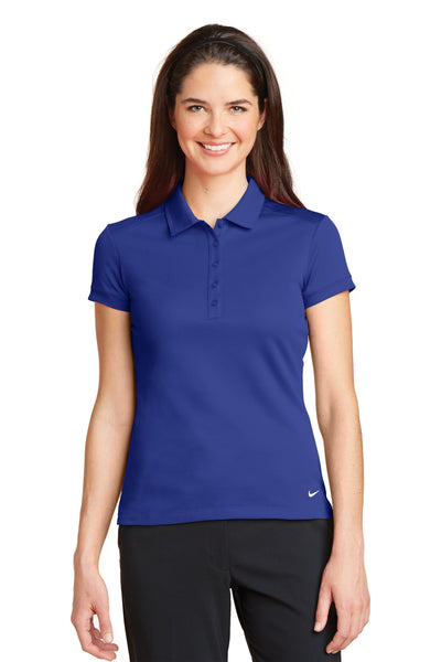 Custom Personalized Nike Women's Dri-FIT Solid Icon Pique Modern Fit Polo.  746100