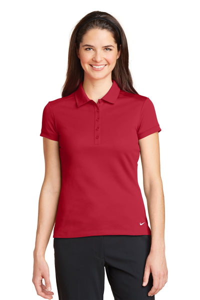 Custom Personalized Nike Women's Dri-FIT Solid Icon Pique Modern Fit Polo.  746100