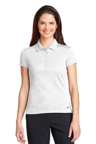 Custom Personalized Nike Women's Dri-FIT Solid Icon Pique Modern Fit Polo.  746100