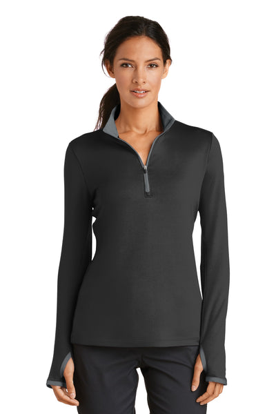 Custom Personalized Nike Women's Dri-FIT Stretch 1/2-Zip Cover-Up. 779796