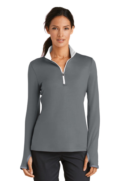 Custom Personalized Nike Women's Dri-FIT Stretch 1/2-Zip Cover-Up. 779796