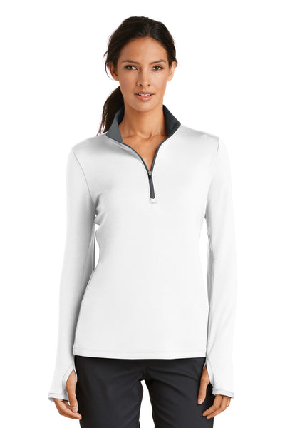 Custom Personalized Nike Women's Dri-FIT Stretch 1/2-Zip Cover-Up. 779796