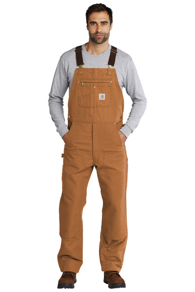 Custom Personalized Carhartt ®  Duck Unlined Bib Overalls. CT102776
