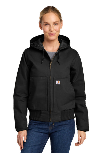 Custom Personalized Carhartt ®  Women's Washed Duck Active Jac. CT104053