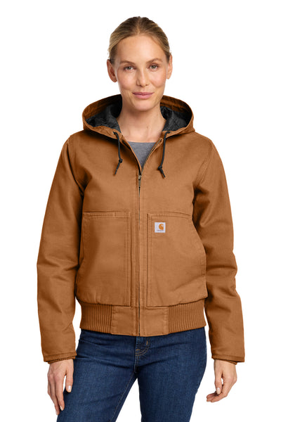 Custom Personalized Carhartt ®  Women's Washed Duck Active Jac. CT104053