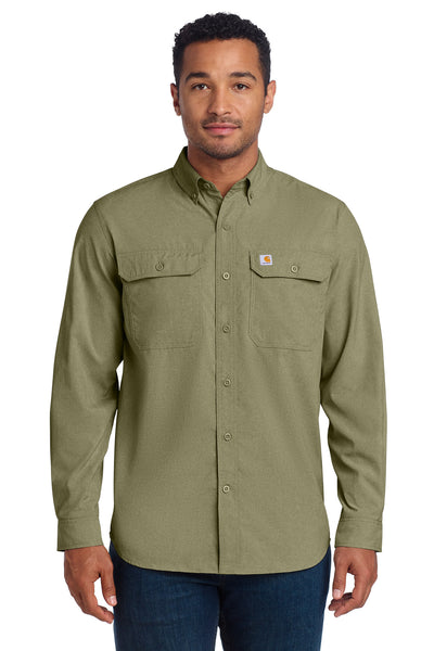 Custom Personalized Carhartt Force ®  Solid Long Sleeve Shirt CT105291