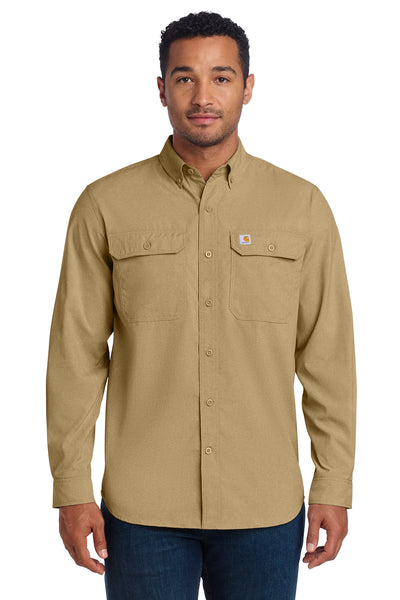 Custom Personalized Carhartt Force ®  Solid Long Sleeve Shirt CT105291