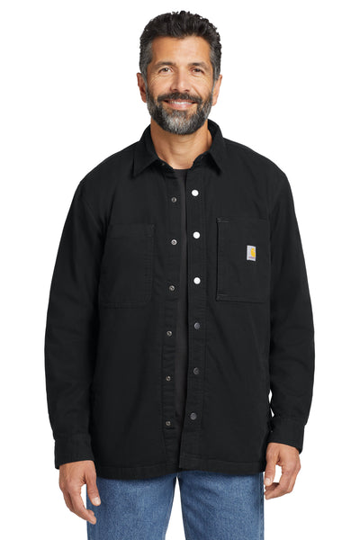 Custom Personalized Carhartt ®  Rugged Flex ®  Fleece-Lined Shirt Jac CT105532