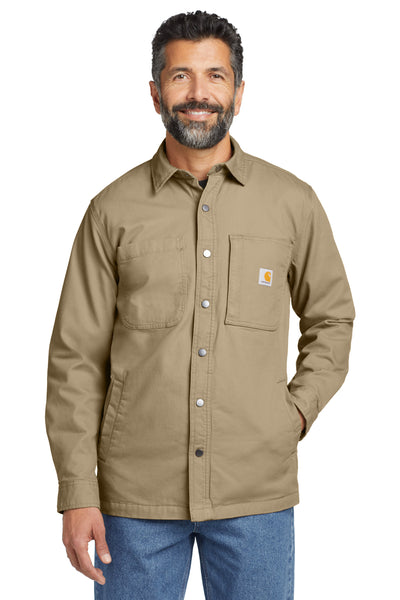 Custom Personalized Carhartt ®  Rugged Flex ®  Fleece-Lined Shirt Jac CT105532