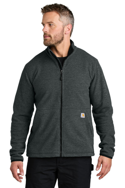 Custom Personalized Carhartt ®  Textured Full-Zip Fleece Jacket CT106416