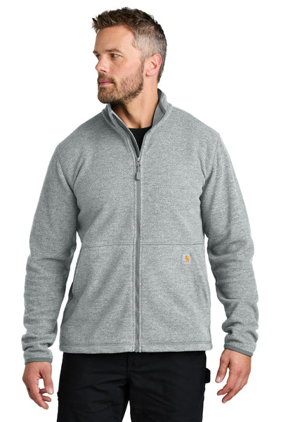 Custom Personalized Carhartt ®  Textured Full-Zip Fleece Jacket CT106416