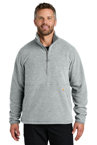Custom Personalized Carhartt ®  Textured 1/2-Zip Fleece Jacket CT106417