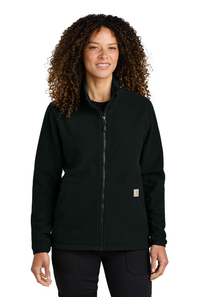 Custom Personalized Carhartt ®  Women's Textured Full-Zip Fleece Jacket CT106419