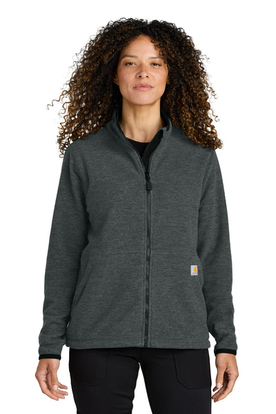 Custom Personalized Carhartt ®  Women's Textured Full-Zip Fleece Jacket CT106419