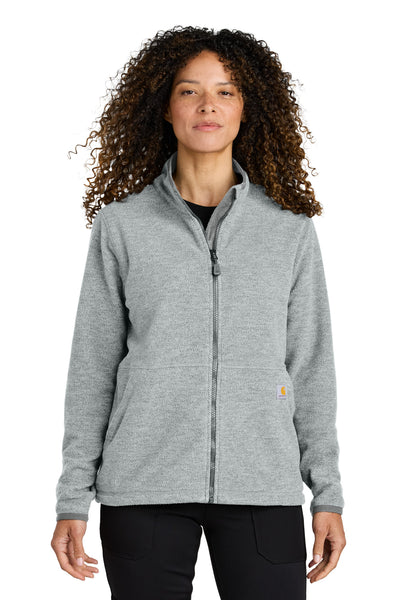 Custom Personalized Carhartt ®  Women's Textured Full-Zip Fleece Jacket CT106419