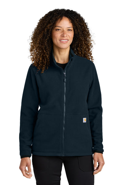 Custom Personalized Carhartt ®  Women's Textured Full-Zip Fleece Jacket CT106419