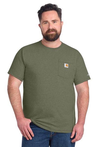 Custom Personalized Carhartt Force ®  Short Sleeve Pocket T-Shirt CT106652