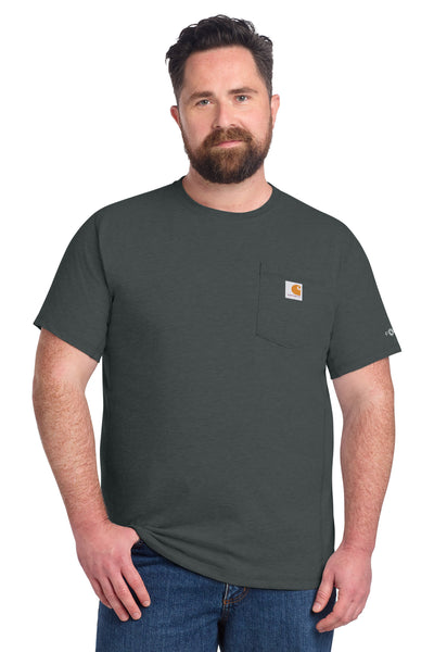 Custom Personalized Carhartt Force ®  Short Sleeve Pocket T-Shirt CT106652