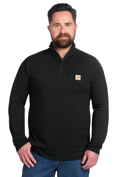 Custom Personalized Carhartt Force ®  1/4-Zip Long Sleeve T-Shirt CT106660