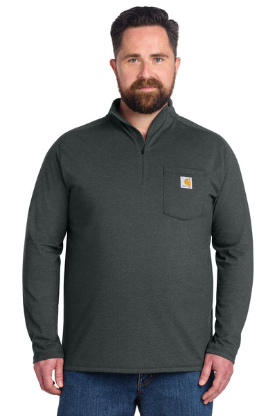 Custom Personalized Carhartt Force ®  1/4-Zip Long Sleeve T-Shirt CT106660