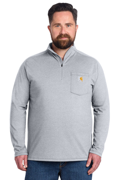Custom Personalized Carhartt Force ®  1/4-Zip Long Sleeve T-Shirt CT106660