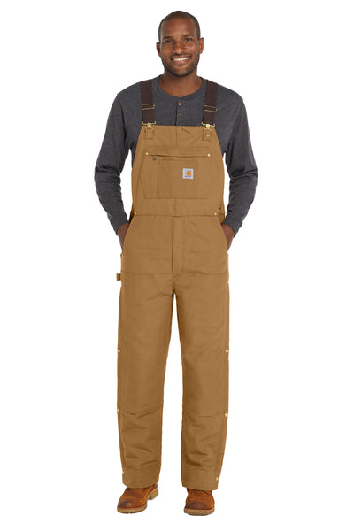Custom Personalized Carhartt ®  Firm Duck Insulated Bib Overalls CT106672