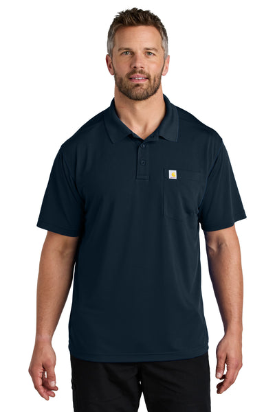 Custom Personalized Carhartt Force ®  Snag-Resistant Pocket Polo CT106880