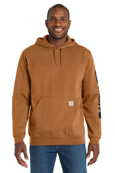Custom Personalized Carhartt ®  Midweight Hooded Logo Sweatshirt CTK288