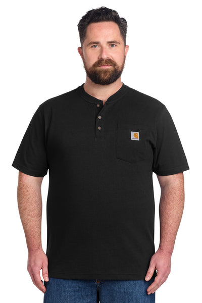 Custom Personalized Carhartt ®  Short Sleeve Henley T-Shirt CTK84
