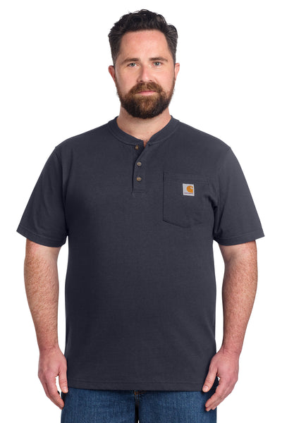 Custom Personalized Carhartt ®  Short Sleeve Henley T-Shirt CTK84