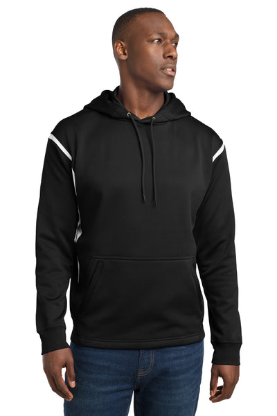 Custom Personalized Sport-Tek ®  Tech Fleece Colorblock Hooded Sweatshirt. F246