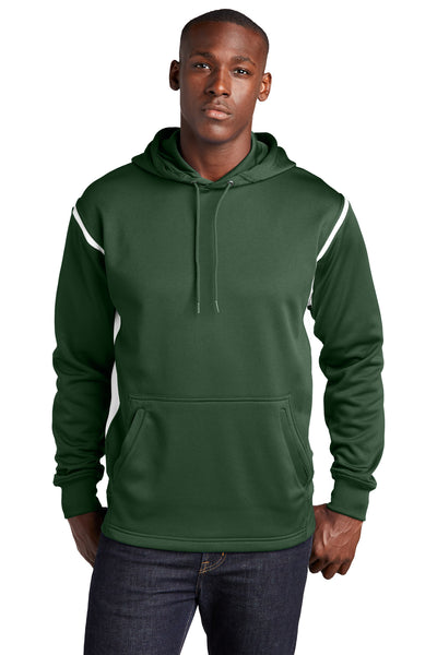 Custom Personalized Sport-Tek ®  Tech Fleece Colorblock Hooded Sweatshirt. F246