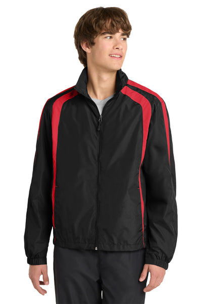 Custom Personalized Sport-Tek ®  Colorblock Raglan Jacket. JST60