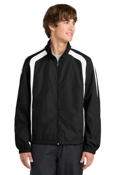 Custom Personalized Sport-Tek ®  Colorblock Raglan Jacket. JST60
