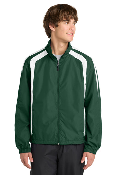 Custom Personalized Sport-Tek ®  Colorblock Raglan Jacket. JST60