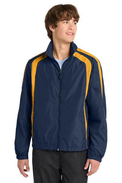 Custom Personalized Sport-Tek ®  Colorblock Raglan Jacket. JST60