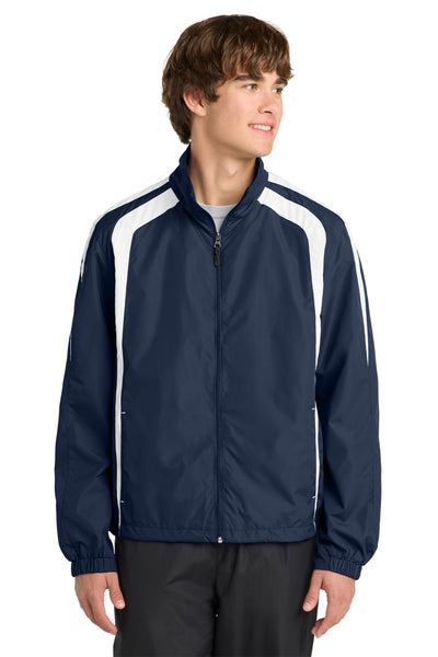 Custom Personalized Sport-Tek ®  Colorblock Raglan Jacket. JST60