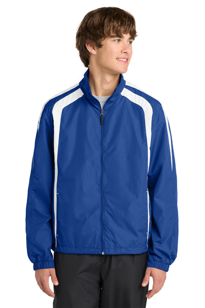 Custom Personalized Sport-Tek ®  Colorblock Raglan Jacket. JST60